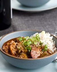Chicken-and-okra gumbo