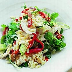Chicken and orzo salad