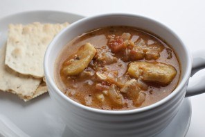 Chicken and plantain stew