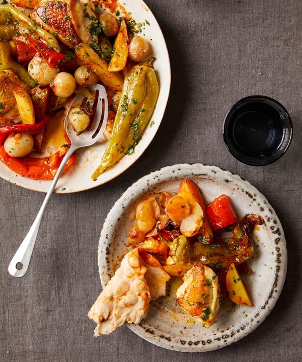 Chicken and potato kebab (Patates kebab)