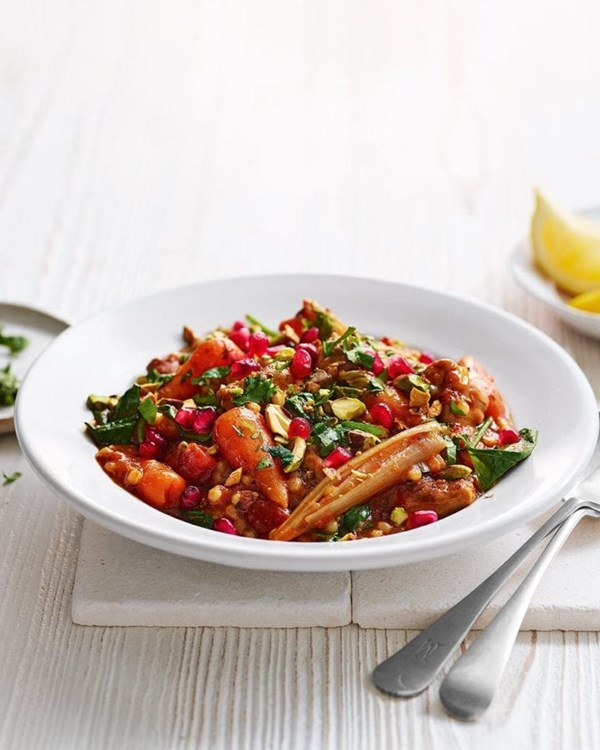 Chicken and preserved lemon tagine