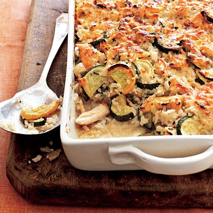 Chicken and rice casserole