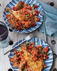 Chicken and rice with fresh chorizo