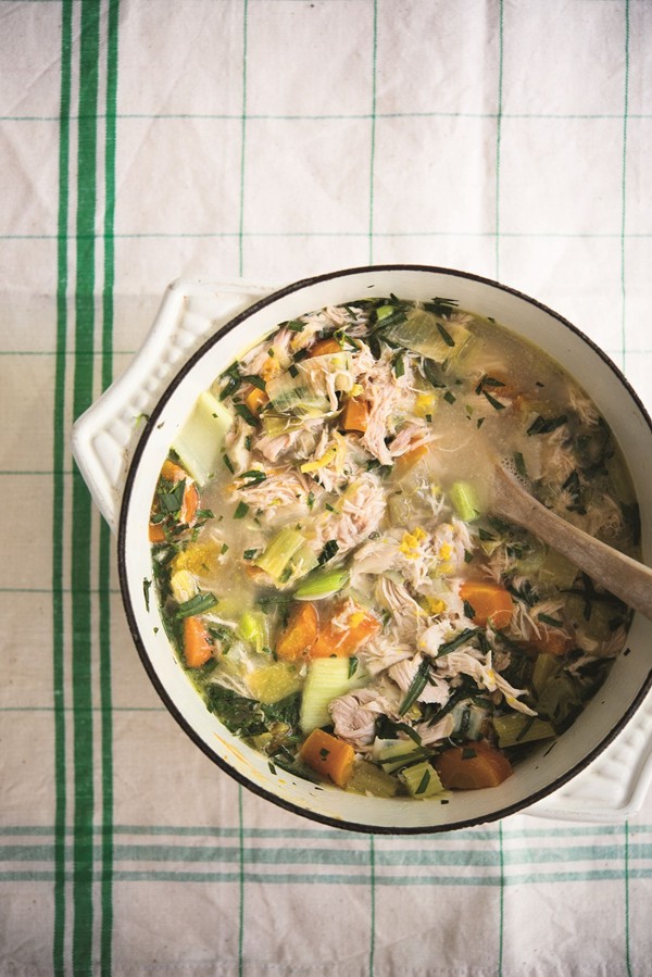 Chicken and tarragon casserole
