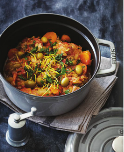 Chicken and vegetable casserole