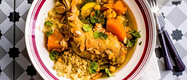 Chicken and vegetable couscous