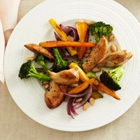 Chicken and vegetable sauté
