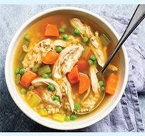 Chicken and vegetable soup [Dutch oven]