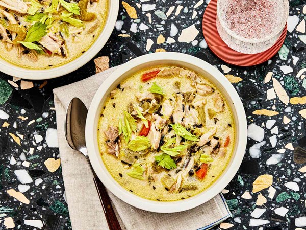 Chicken and wild rice soup