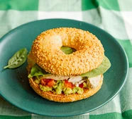 Chicken bagel