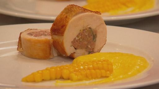 Chicken ballotine