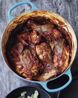 Chicken barbacoa (Barbacoa de pollo)