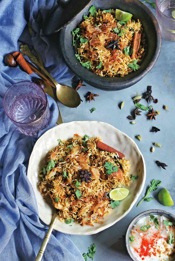 Chicken biriyani