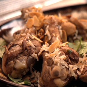 Chicken biriyani with Saigon cinnamon