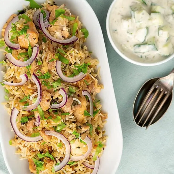 Chicken biryani