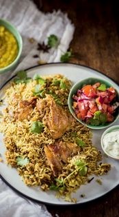 Chicken biryani