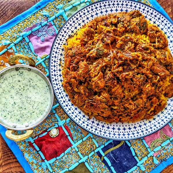 Chicken biryani