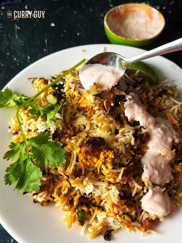 Chicken biryani