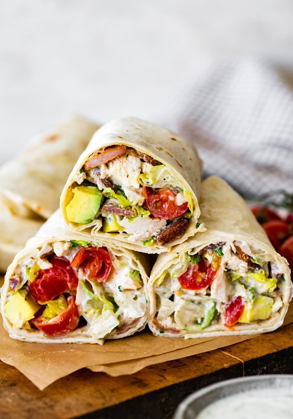 Chicken BLT wrap