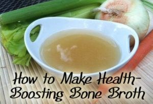 Chicken bone broth
