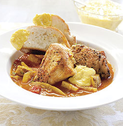 Chicken bouillabaisse