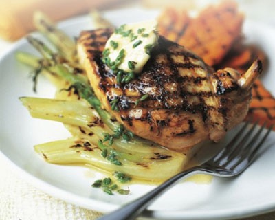Chicken breasts with fennel