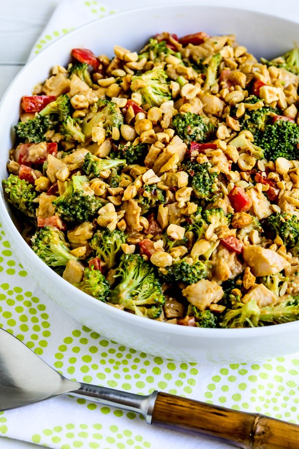 Chicken broccoli salad 