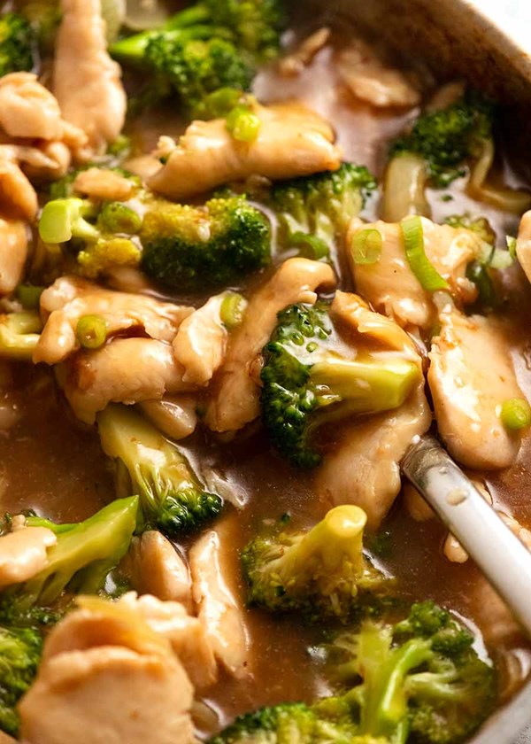 Chicken broccoli stir fry