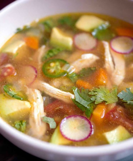 Chicken broth