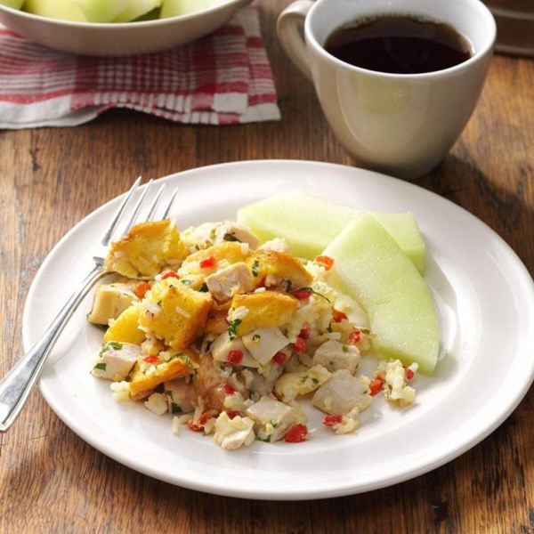 Chicken brunch bake