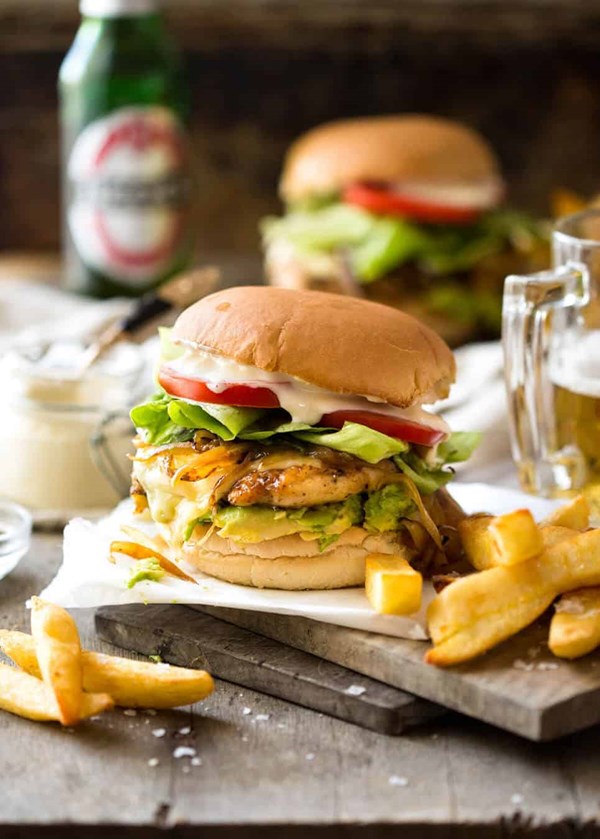 Chicken burger