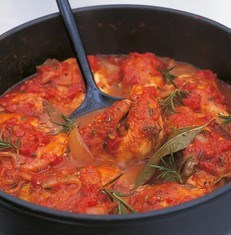 Chicken cacciatora