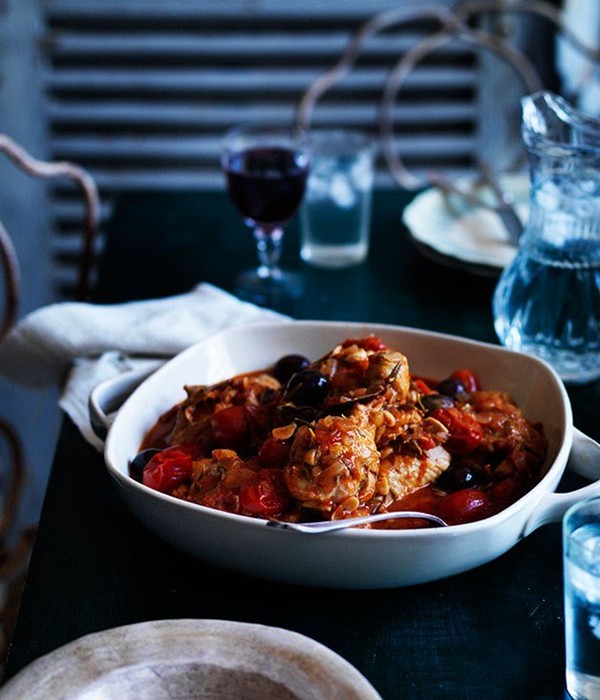 Chicken cacciatore