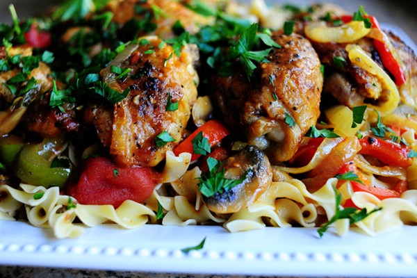 Chicken cacciatore