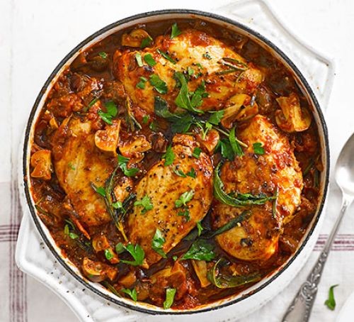 Chicken cacciatore