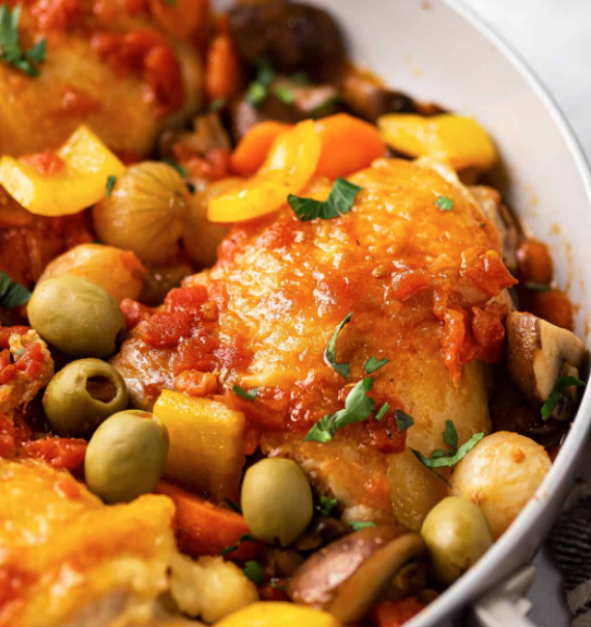Chicken cacciatore