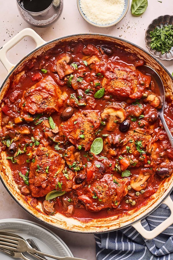 Chicken cacciatore