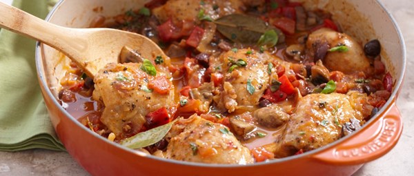 Chicken cacciatore