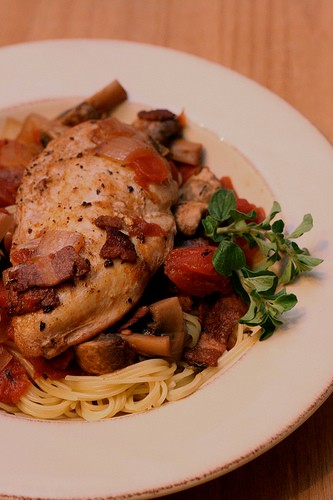 Chicken cacciatore