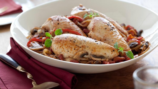 Chicken cacciatore