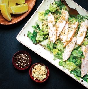 Chicken Caesar salad