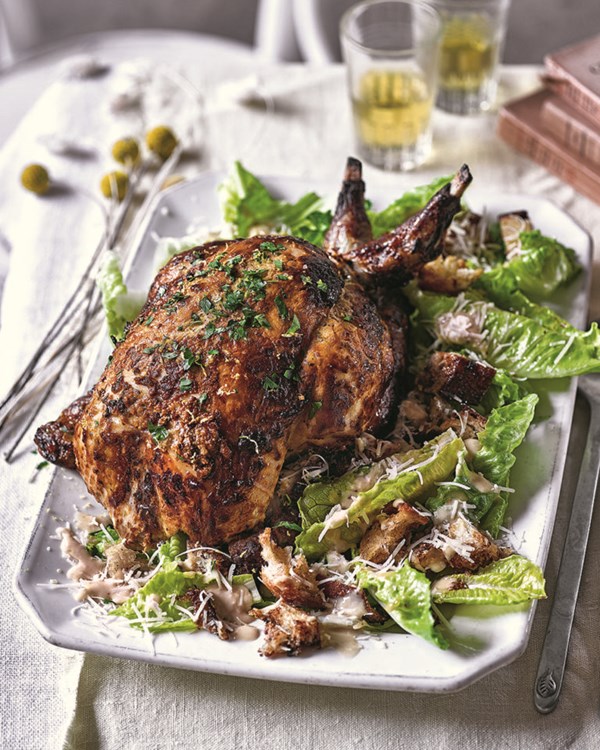 Chicken Caesar salad