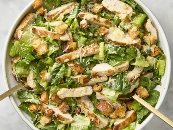 Chicken Caesar salad