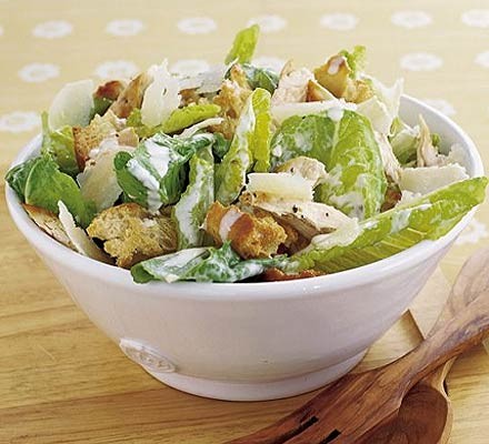 Chicken Caesar salad