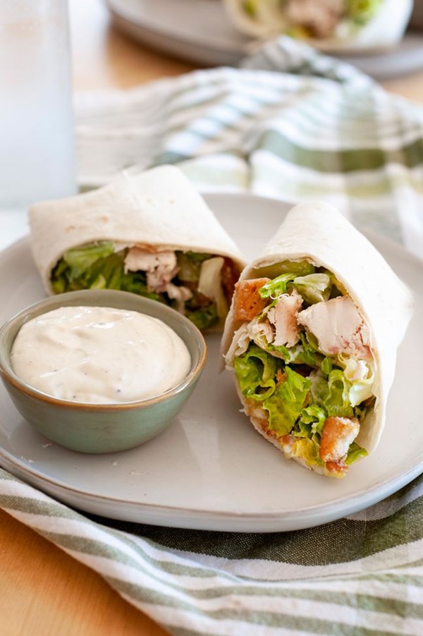 Chicken Caesar wrap