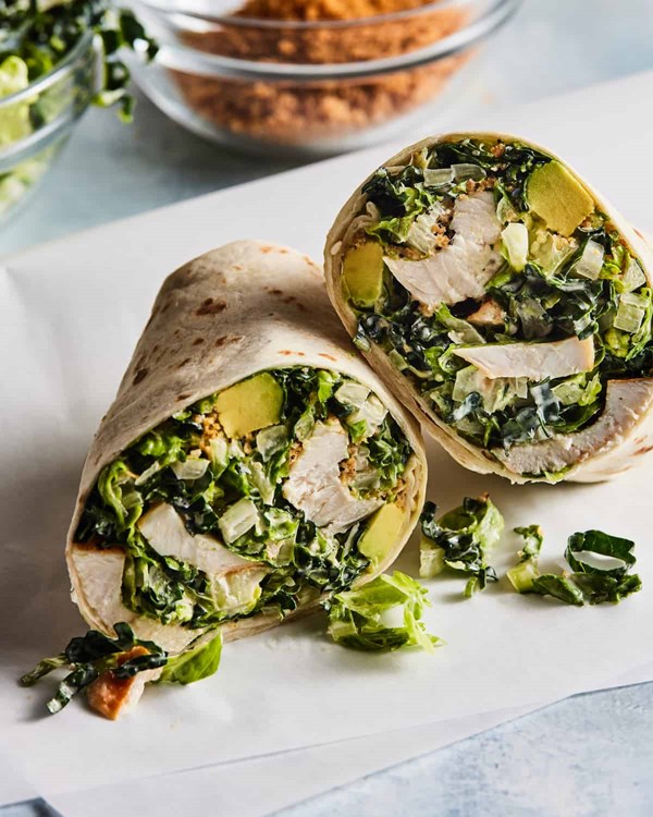 Chicken Caesar wrap