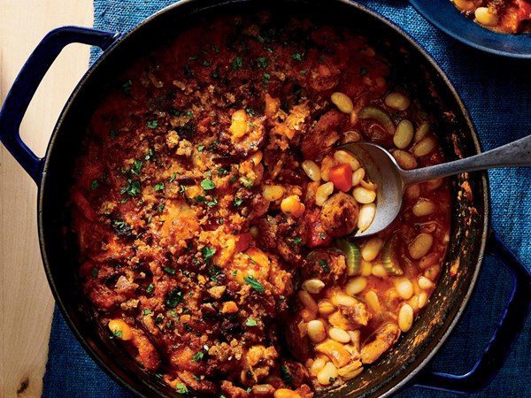 Chicken cassoulet