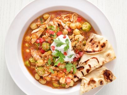Chicken-chickpea curry