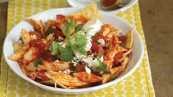 Chicken chilaquiles