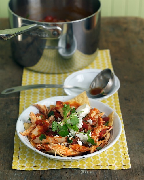 Chicken chilaquiles